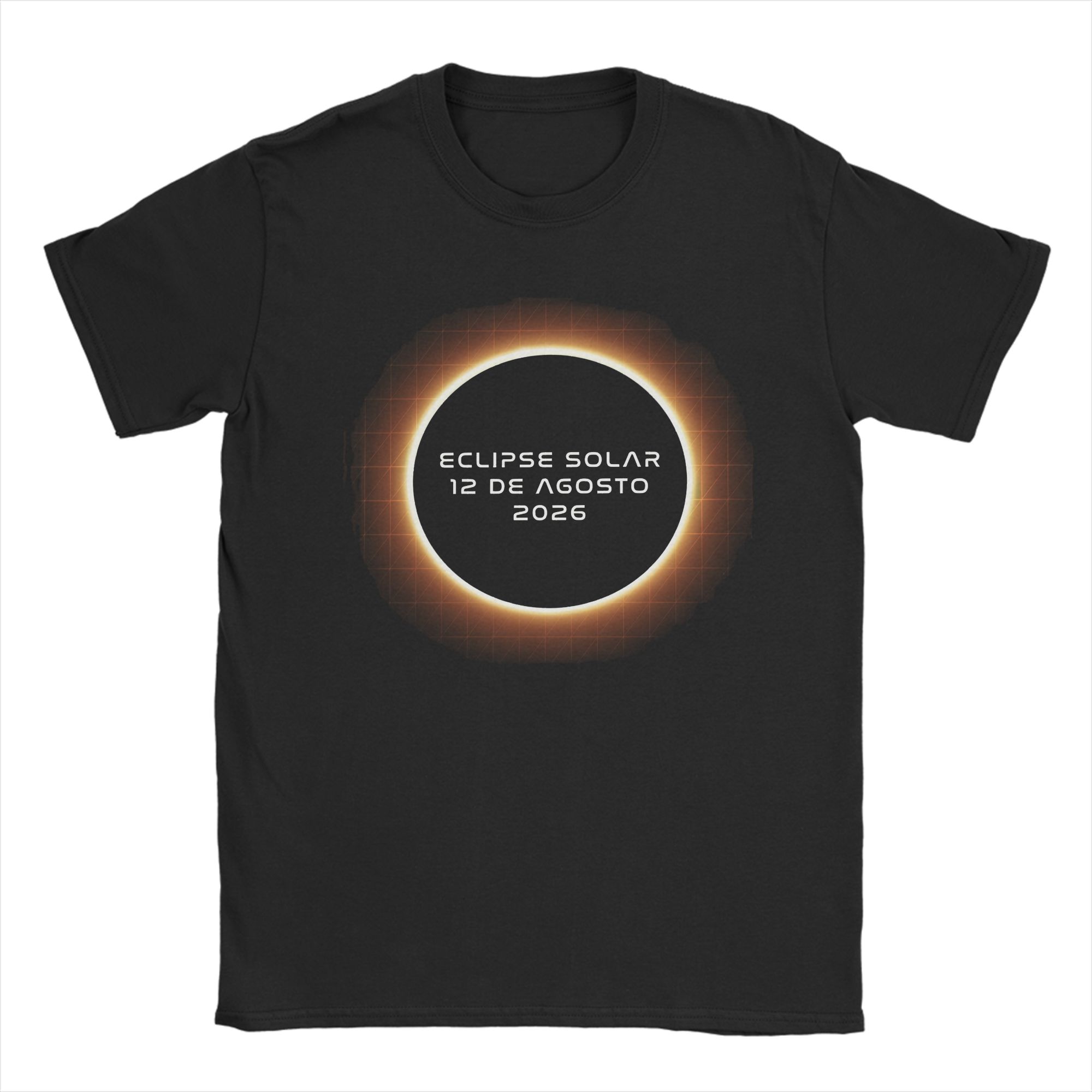 Summer Clothing In Spanish - Retro Solar eclipse 2026 - Hiszpański