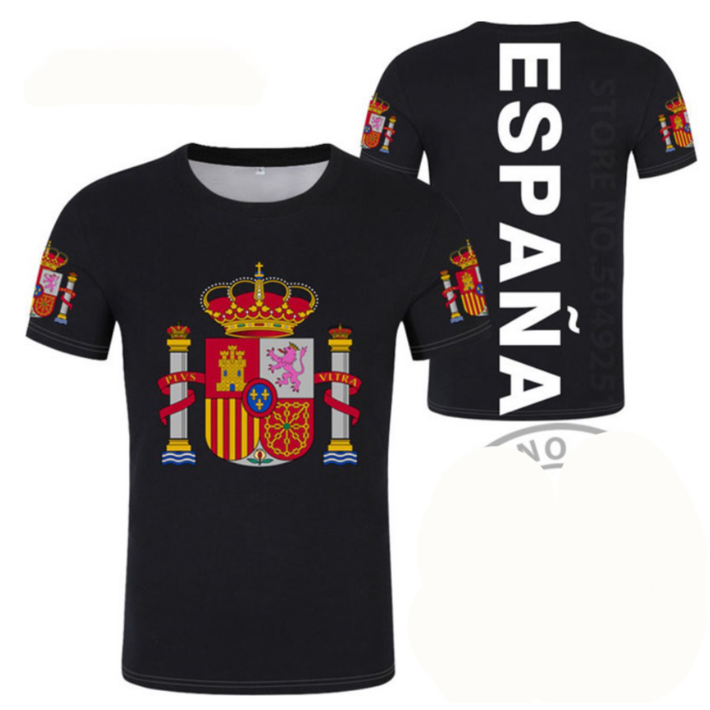 Summer Clothing In Spanish - Hiszpania Koszulka piłkarska 3D Dumna z