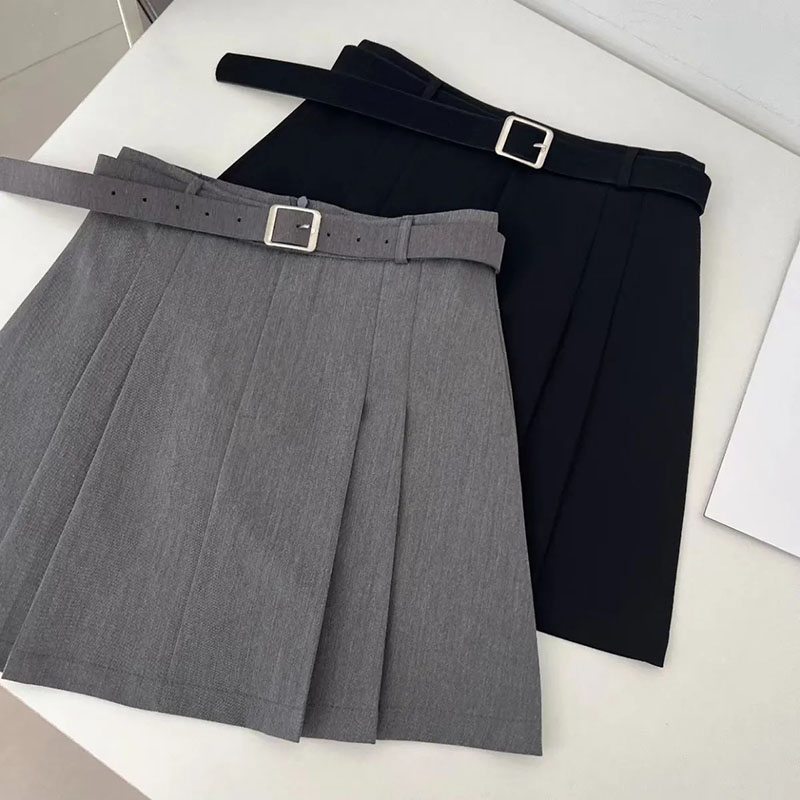 Summer Zara - Lucyever Preppy Style A-Line Spódnica dla