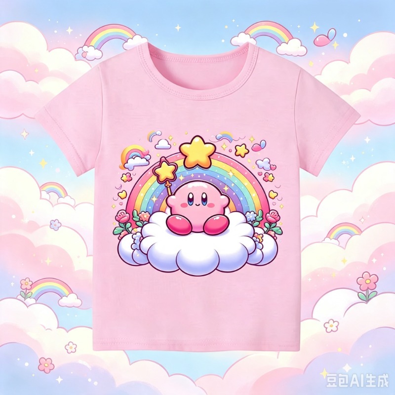 Summer Games Clothing - 2026 Kirbys Letnia Koszulka z Krótkim