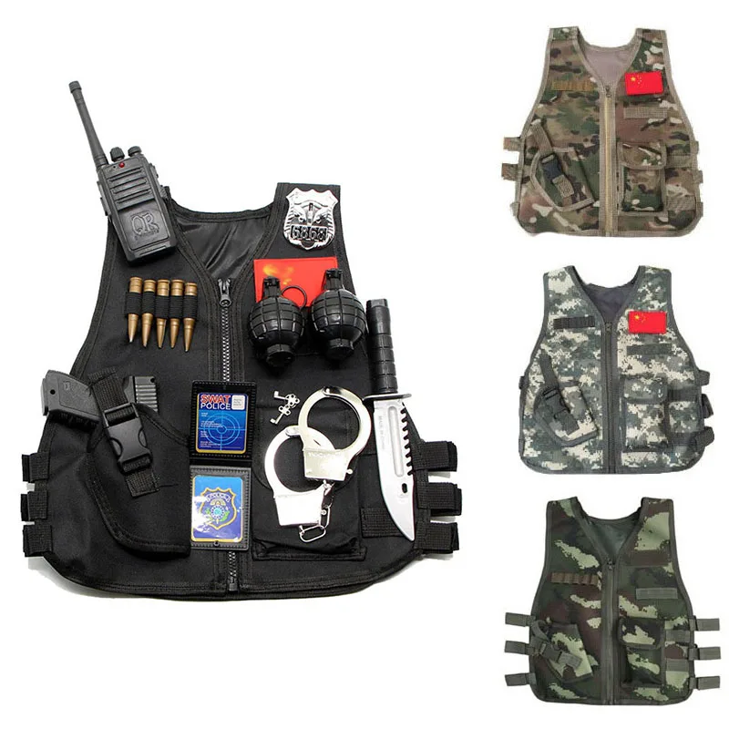 Summer Games Clothing - Kamizelka dla dzieci na zewnątrz taktyczna