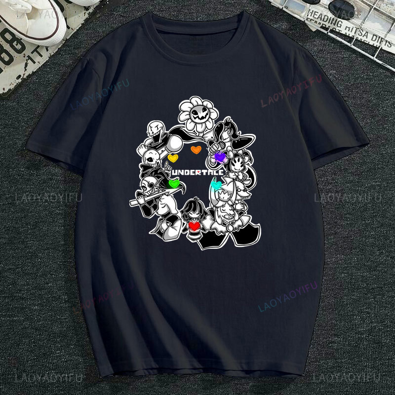 Summer Games Clothing - Letnie koszulki Undertale gra animowana graficzna