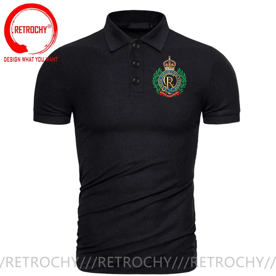 Womens Summer Clothing Uk - Koszulka polo brytyjskiego Królewskiego Korpusu Inżynierów