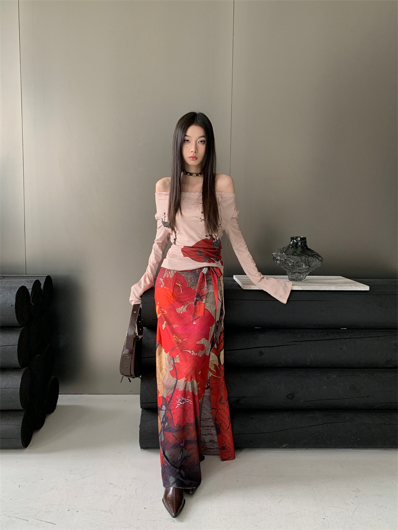 CHEERART Vintage czerwona siat – Summer Clothing Wraps recenzja i cena