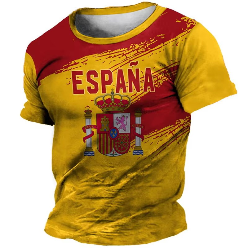 Koszulka męska z nadrukiem 3D  – Summer Clothing In Spanish recenzja i cena