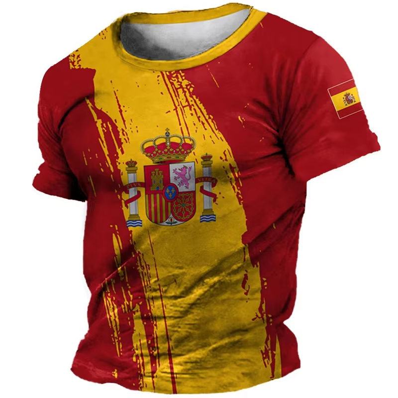 Koszulka męska z nadrukiem 3D  – Summer Clothing In Spanish recenzja i cena