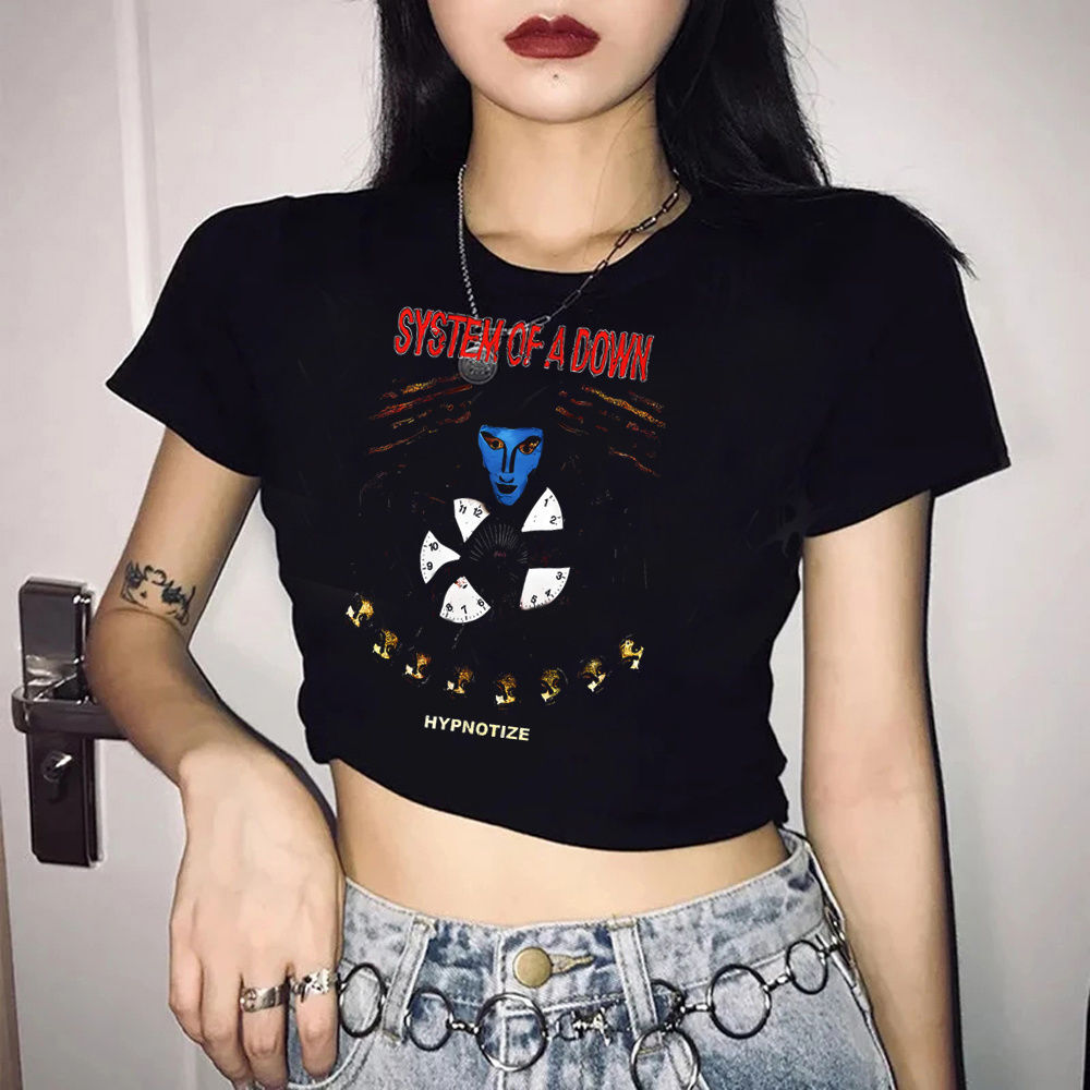 Koszulka System of a Down crop – Summer Grunge Clothing recenzja i cena