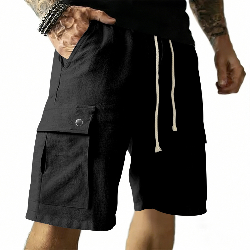 Europejskie i amerykańskie wie – Linen Shorts Men recenzja i cena