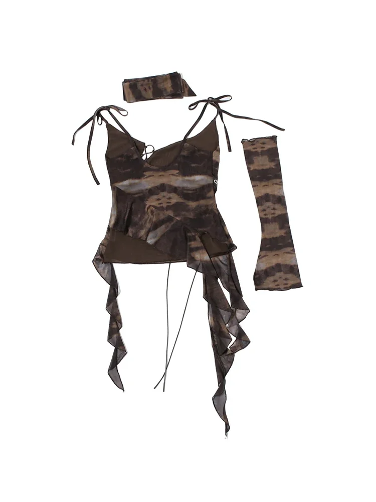 Grunge Crop Tops Harajuku Tank – Summer Grunge Clothing recenzja i cena