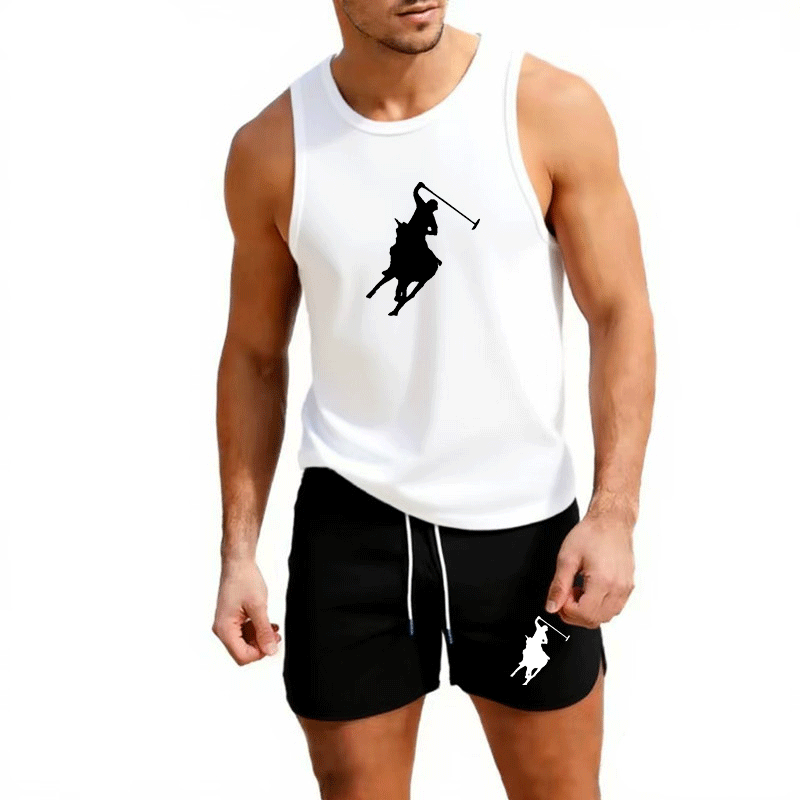 Męski letni zestaw: kamizelka  – Summer Clothing Us recenzja i cena