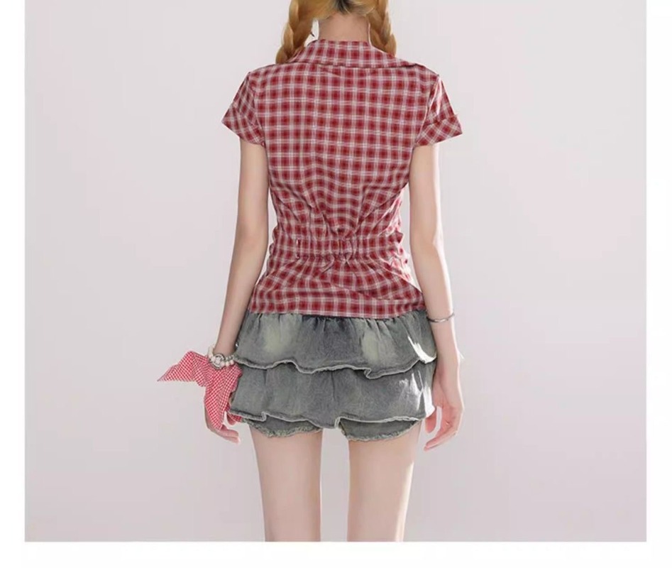 Koszula w kratę w stylu Haraju – Summer Grunge Clothing recenzja i cena