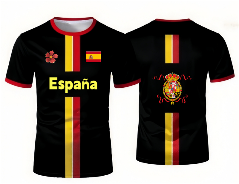 Koszulka piłkarska hiszpańska  – Summer Clothing In Spanish recenzja i cena