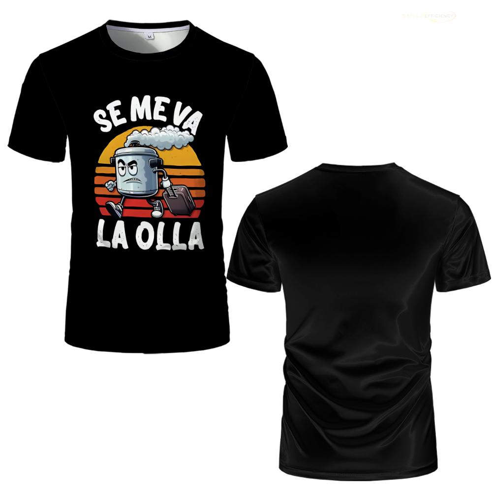 Koszulka z nadrukiem Se Me Va  – Summer Clothing In Spanish recenzja i cena