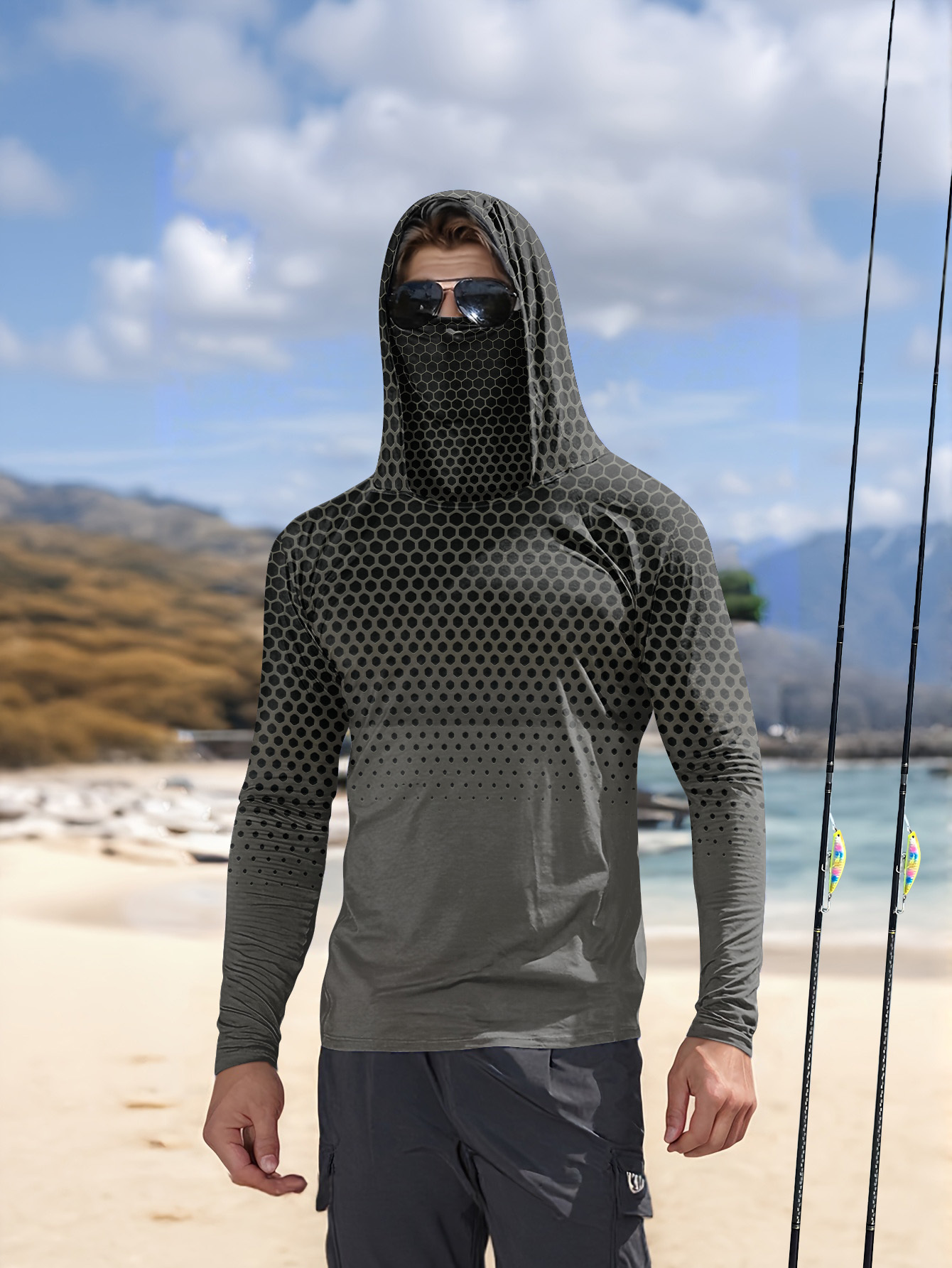 Męska koszulka wędkarska z kap – Summer Clothing Us recenzja i cena
