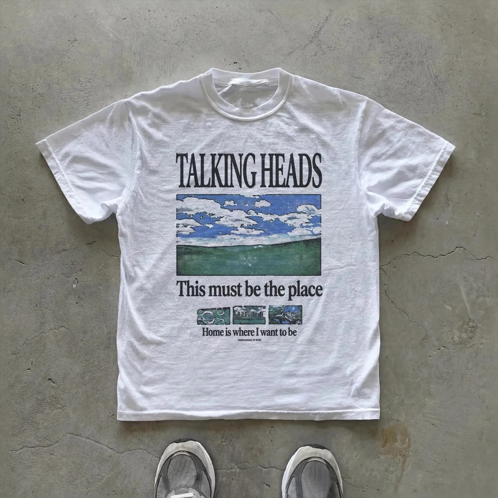 Koszulka z grafiką Talking Hea – Summer Clothing Places recenzja i cena