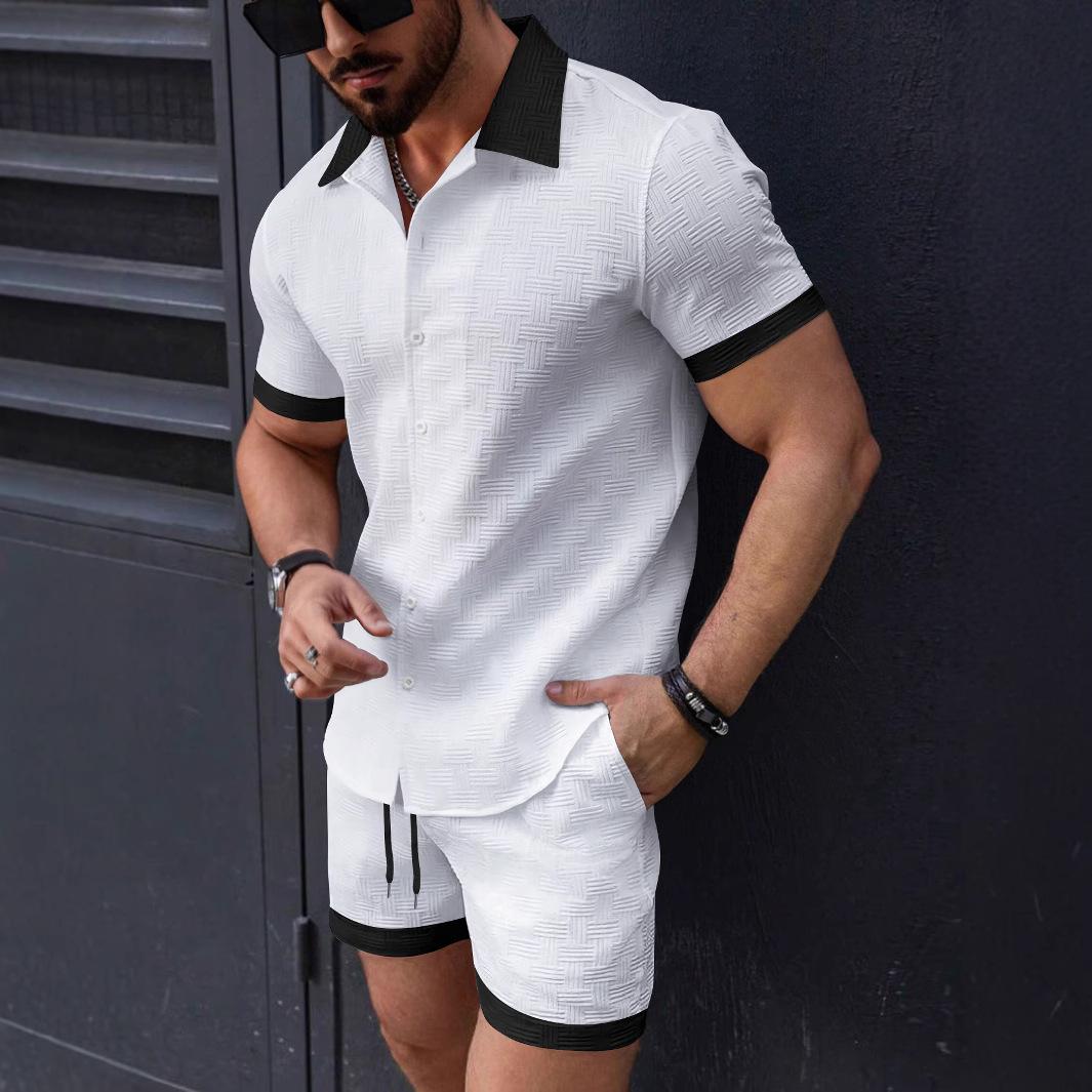 Modne zestawy męskie: lniany g – Linen Shorts Men recenzja i cena